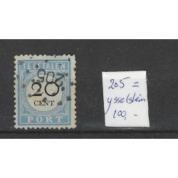 Nederland P10B-I met puntstempel 205 VFU/gebr  CV 100+ €