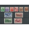 Liechtenstein D11-D19, D15a "REGIERUNGS/DIENSTSACHE" MH/gebr  CV 380 €