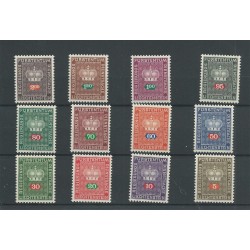 Liechtenstein D45-56  "DIENSTMARKE" MNH/postfris  CV 13 €