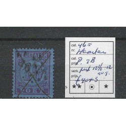 Nederland P2B met puntstempel 46 VFU/gebr  CV 43 €