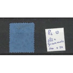 Nederland P2 met puntstempel 182 VFU/gebr  CV 120 €
