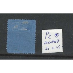 Nederland P2 met "MOORDRECHT 1883" kleinrond VFU/gebr  CV 65 €