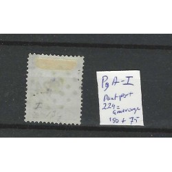Nederland P9fa A-I met puntstempel 224 VFU/gebr  CV 225+ €