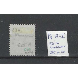 Nederland P3A-I met puntstempel 230 VFU/gebr  CV 245 €