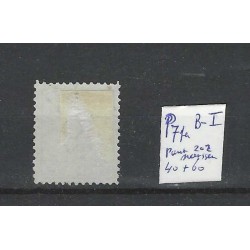 Nederland P7fa B-I met puntstempel 202 VFU/gebr  CV 100 €