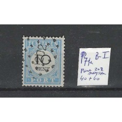 Nederland P7fa B-I met puntstempel 202 VFU/gebr  CV 100 €