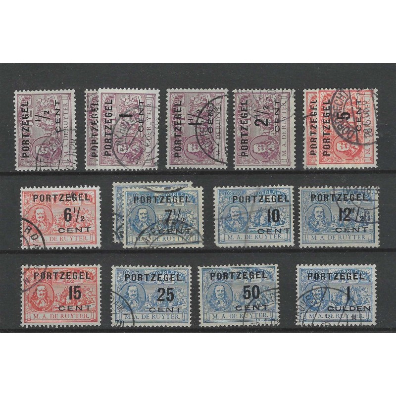 Nederland P31-43 De Ruyter port VFU/gebr CV 191 € Nederland P31-43 De Ruyter port VFU/gebr CV 191 €