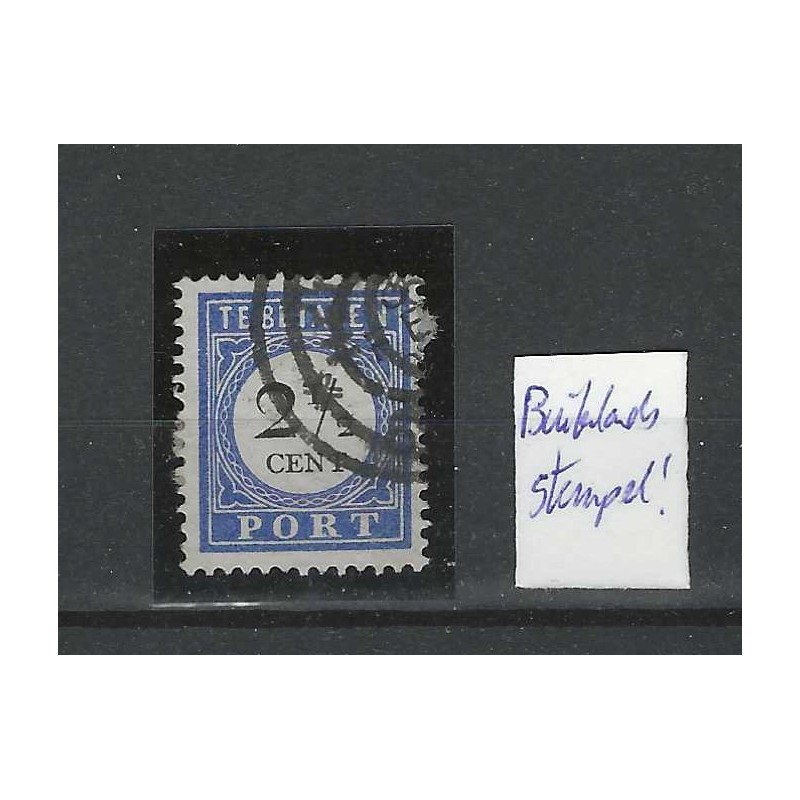 Nederland P16 Port 1892 met BUITENLANDS stempel VFU/gebr CV ?? € Nederland P16 Port 1892 met BUITENLANDS stempel VFU/gebr CV ?? €