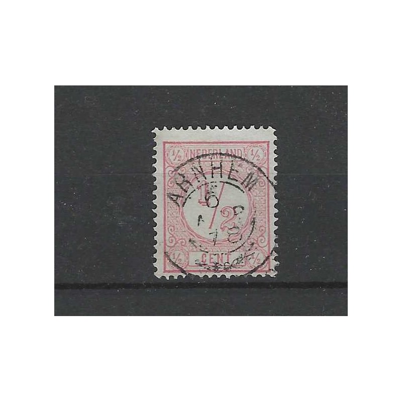 Nederland 30 Cijfer met "ARNHEM 1878" francotakje VFU/gebr CV ?? € Nederland 30 Cijfer met "ARNHEM 1878" francotakje VFU/gebr CV ?? €
