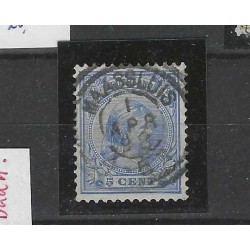 Nederland 35 Wilhelmina "MAASSLUIS 1892" dubbelring VFU/gebr  CV 25+ €