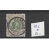 Nederland 46C Wilhelmina "HAARLEM 1897" kleinrond VFU/gebr  CV 80+ €