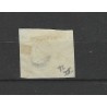 Nederland 1 plt III-26 Willem III  1852 Randzegel VFU/gebr  CV 50+ €