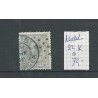 Nederland 22K met Buitenlands stempel  VFU/gebr CV 72  €