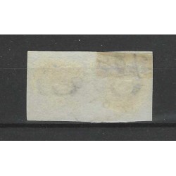 Nederland 1 plt III Paartje Willem III "ALPHEN-A" VFU/gebr  CV 325+ €