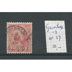 Nederland 37 met "GRAVENHAGE-3" VFU/gebr CV 50  €