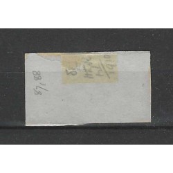 Nederland 1 plt III-87/88 Paartje Willem III "ROTTERDAM-C" VFU/gebr  CV 275+ €