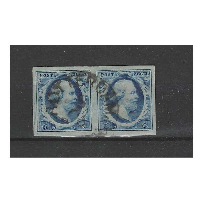 Nederland 1 plt III-87/88 Paartje Willem III "ROTTERDAM-C" VFU/gebr CV 275+ € Nederland 1 plt III-87/88 Paartje Willem III "ROTTERDAM-C" VFU/gebr CV 275+ €