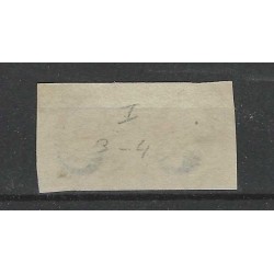 Nederland 1 plt I-3/4 Paartje Willem III "EINDHOVEN-B" VFU/gebr  CV 325+ €