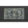 Nederland 1 plt I-3/4 Paartje Willem III "EINDHOVEN-B" VFU/gebr  CV 325+ €