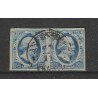 copy of Nederland 1 plt I-54/55 Paartje Willem III "AMERSFOORT-B" VFU/gebr  CV 250+ €