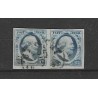 Nederland 1 plt I-36/37 Paartje Willem III "UTRECHT-B" VFU/gebr  CV 400+ €