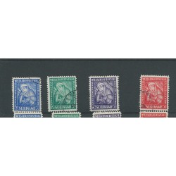 Suriname 137-140  Heemstra Prachtig VFU/gebr  CV 25 €