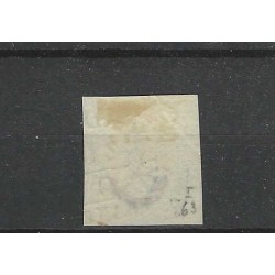 Nederland 3a plt I-63 Willem III "VLAARDINGEN-A" VFU/gebr  CV 450 € + 200 EYSINGA