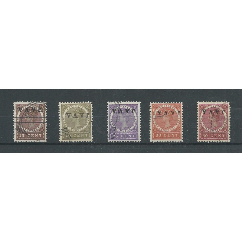 Ned. Indie 72f-78f KOPSTAANDE JAVA VFU/gebr CV 150 € Ned. Indie 72f-78f KOPSTAANDE JAVA VFU/gebr CV 150 €