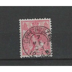 Nederland 60 Wilhelmina met "OPPENHUIZEN 1900" kleinrond