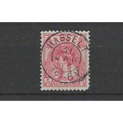 Nederland 60 Wilhelmina met "HASSELT  1903" kleinrond