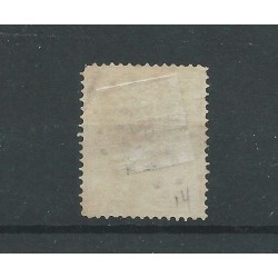 Suriname 10aB  Willem III 25ct  VFU/gebr  CV 30 €