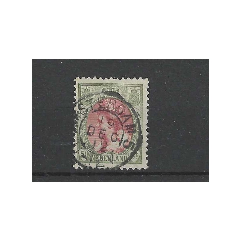 Nederland 74 Wilhelmina met "AMSTERDAM-5 1902" kleinrond Nederland 74 Wilhelmina met "AMSTERDAM-5 1902" kleinrond