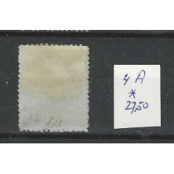 Suriname 4A Willem III 1873  MH/ongebr  CV 27,50€