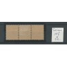 Surinama  115/115f/115  strip van 3 MNH en MH/ongebr  CV 250 €