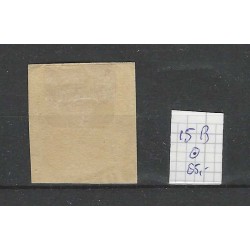 Suriname 15B Willem III 1873  VFU/gebr  CV 85 €