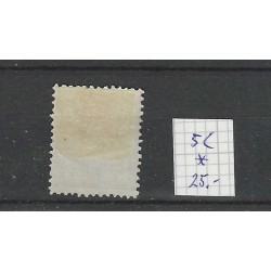 Suriname 5c Willem III 1873  MH/ongebr  CV 25 €