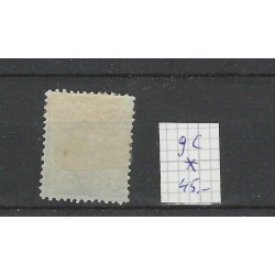 Suriname 9c Willem III 1873  MH/ongebr  CV 45 €