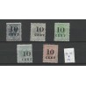 Suriname 29-33  Hulpuitgifte  MH/ongebr CV 150 €