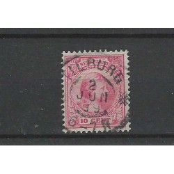 Nederland 37 Wilhelmina "TILBURG 1899" grootrond VFU/gebr  CV 10 €