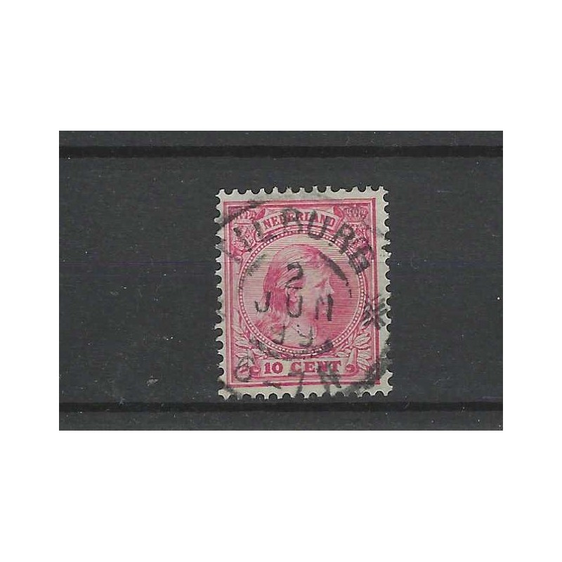 Nederland 37 Wilhelmina "TILBURG 1899" grootrond VFU/gebr CV 10 € Nederland 37 Wilhelmina "TILBURG 1899" grootrond VFU/gebr CV 10 €