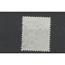 Nederland 38 Wilhelmina "ZAANDAM1897" kleinrond VFU/gebr  CV 10+ €