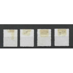 Suriname 65-68 Hulpuitgifte  MH/ongebr CV 25 €