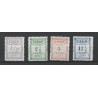 Suriname 65-68 Hulpuitgifte  MH/ongebr CV 25 €