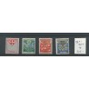 Nederland 199a-202a met vertikaal wm  MH/ongebr  CV 205 €