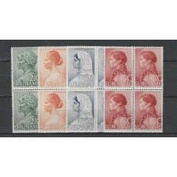 Suriname 190-193 Weldadigheid  blokje 4  MNH/ MH/ongebr CV 25 €