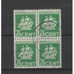 Suriname 195 Scheepje Indisch blok 4 VFU/ongebr CV 36+ €