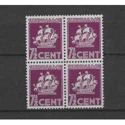 Suriname 196 Scheepje Indisch blok 4 MNH/MH CV 18+ €