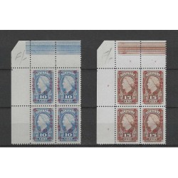 Suriname  LP27/28 Luchtpost Rode Kruis blokje 4 MNH/postfris  CV 24+ €
