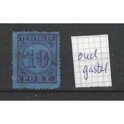 Nederland P2 Port met "OUD GASTEL" langstempel VFU/gebr  CV 25++ €