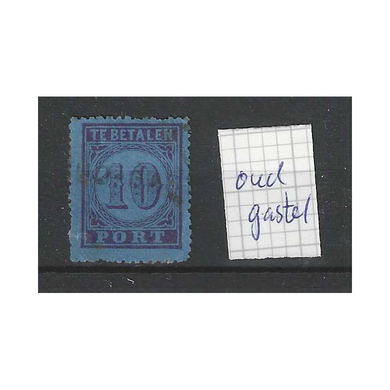 Nederland P2 Port met "OUD GASTEL" langstempel VFU/gebr CV 25++ € Nederland P2 Port met "OUD GASTEL" langstempel VFU/gebr CV 25++ €